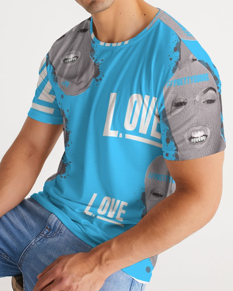 PRETTY GOONS SKY BLUE Men's Tee