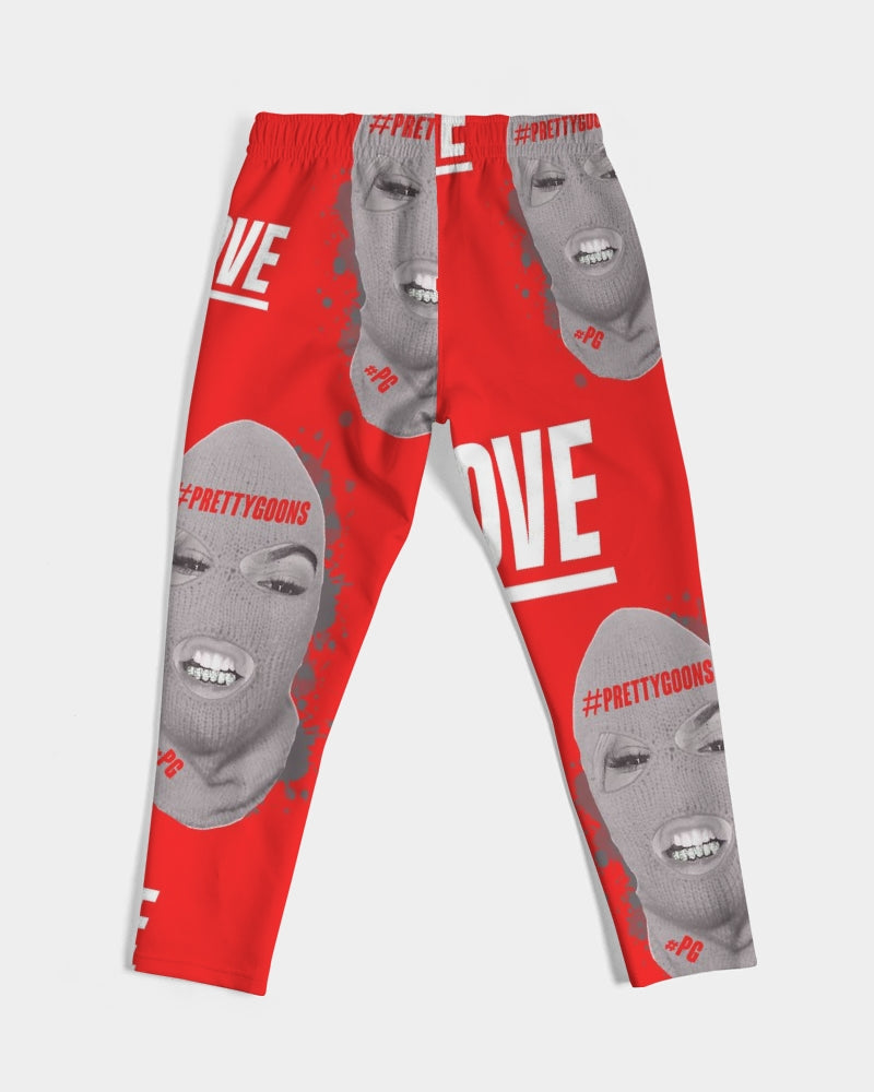 Pretty Goons RED Love  Men's Joggers