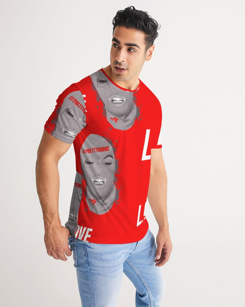 Pretty Goons RED Love  Men's Tee