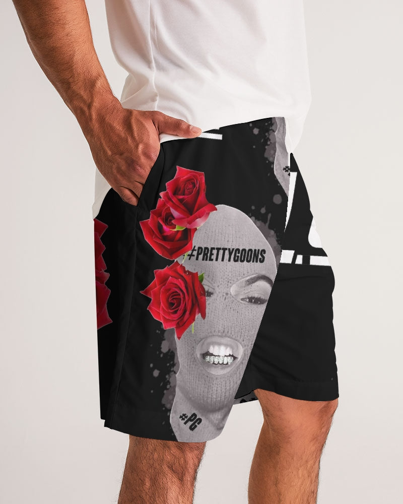 Love BLACK Men's Jogger Shorts ROSE