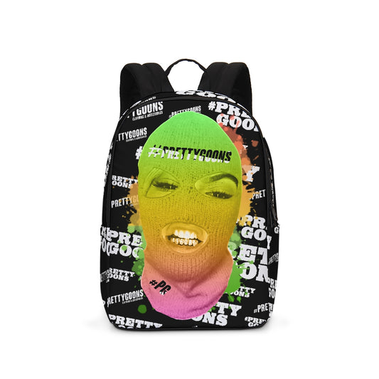 Pretty Goons Duped BLACK Large Backpack
