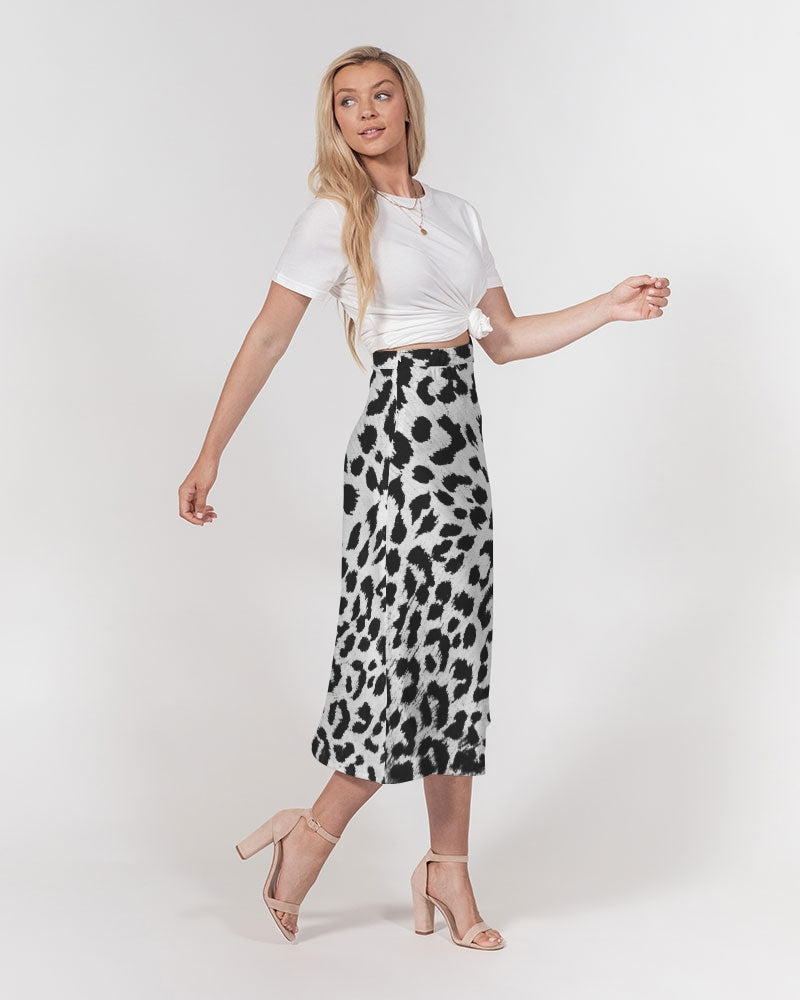 Pretty Goons Jaguar  Women's A-Line Midi Skirt