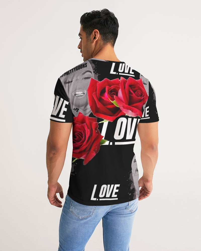 Love BLACK Men's Tee ROSE