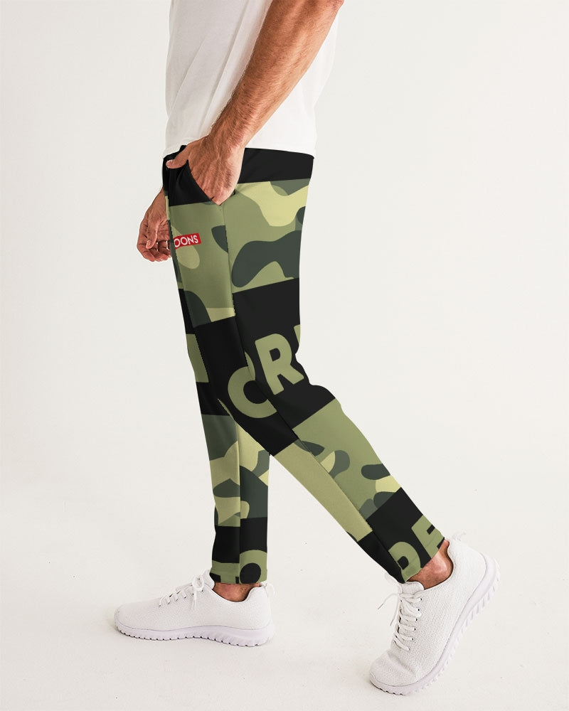 Pretty Goons GREEN Camo Men's Joggers