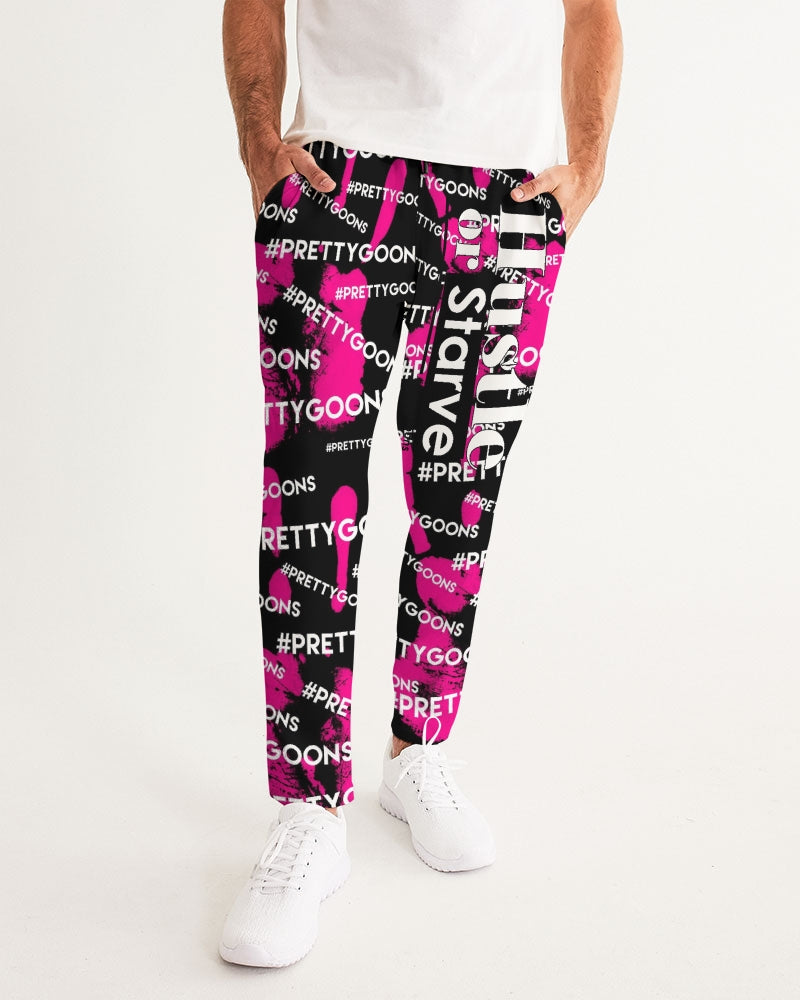 Pretty Goons HIGH FIVE PINK Men's Joggers