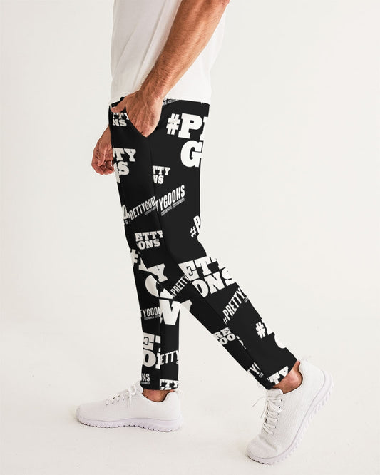 Pretty Goons Duped BLACK Men's Joggers