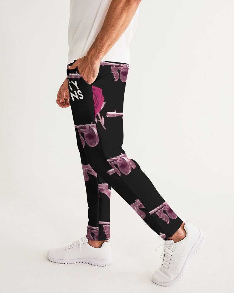 PG Guns & Roses PINK Men's Joggers