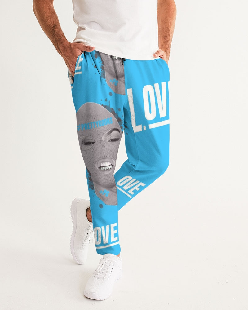 PRETTY GOONS SKY BLUE Men's Joggers