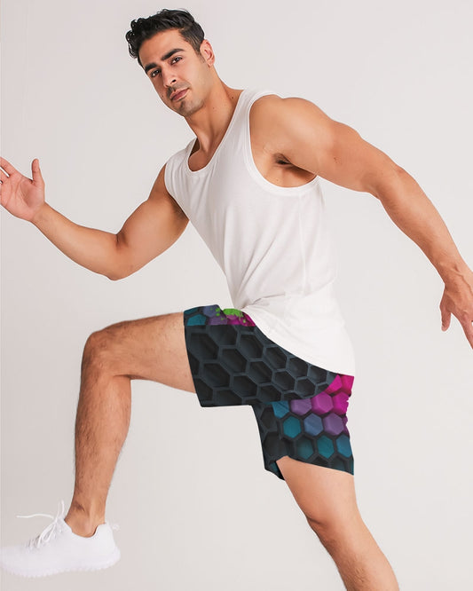 Pretty Goons Hexagon Men's Jogger Shorts