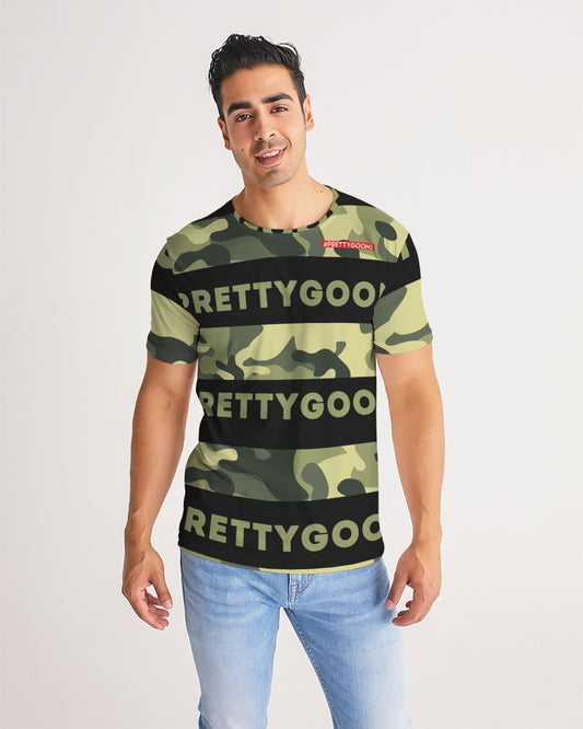 Pretty Goons GREEN Camo Men's Tee