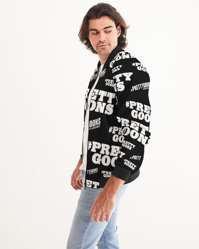 Pretty Goons Duped BLACK Men's Bomber Jacket