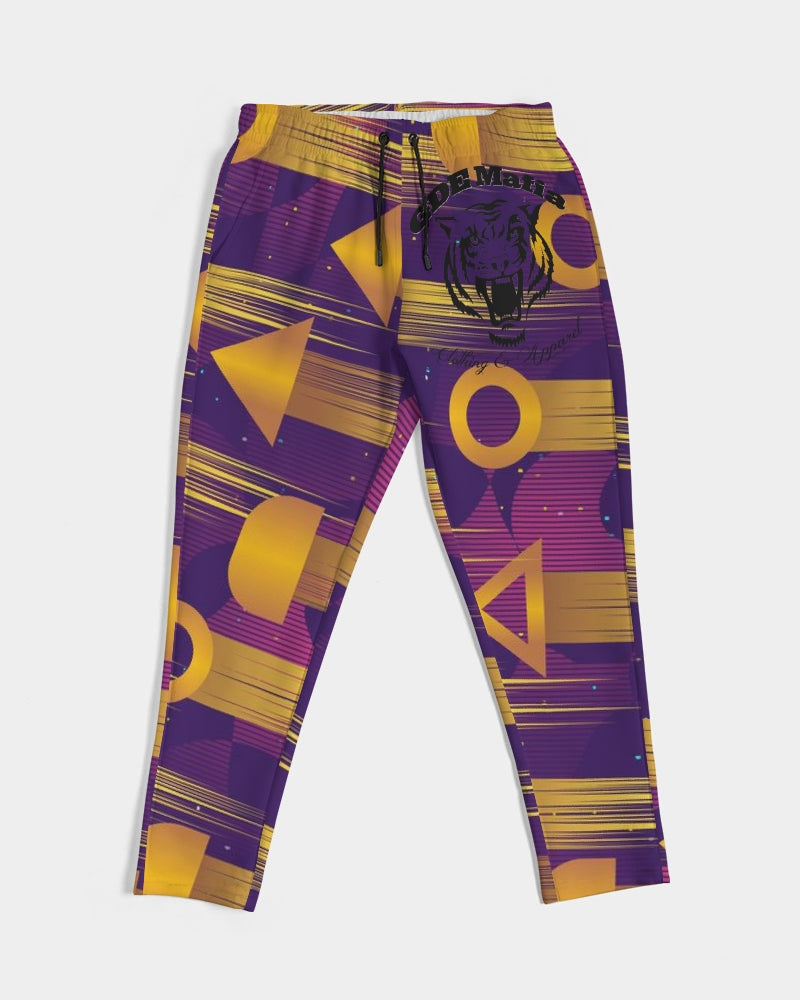GDE Mafia Gold and Purple Men's Joggers