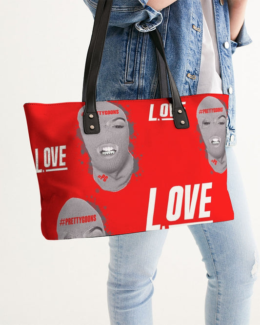 Pretty Goons RED Love  Stylish Tote