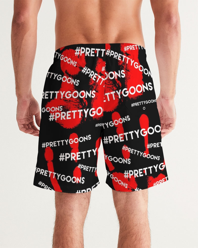 HIGH FIVE RED Men's Swim Trunk
