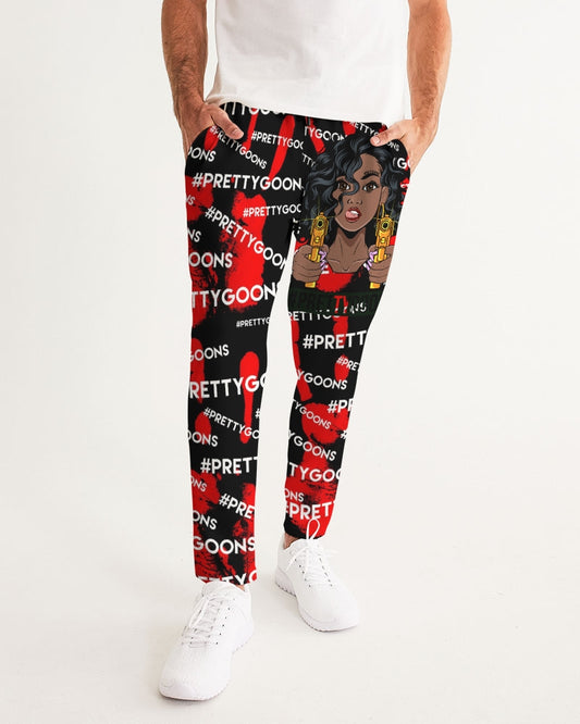 Pretty Goons HIGH FIVE RED Men's Joggers