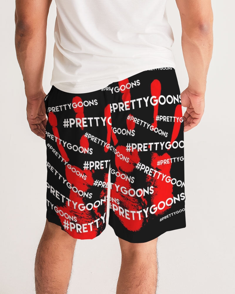 HIGH FIVE RED Men's Jogger Shorts
