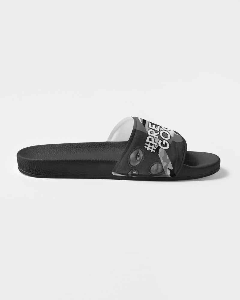 PRETTY GOONS GREY CAMO Men's Slide Sandal