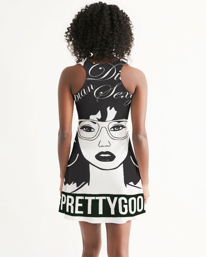 Pretty Goons Afro Women's Racerback Dress