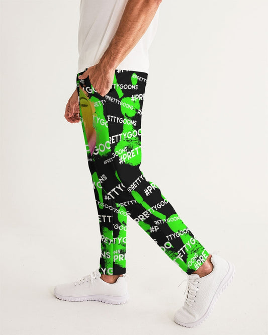 Pretty Goons HIGH FIVE LIME Men's Joggers