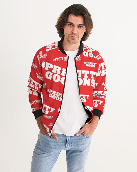 Pretty Goons Duped Red Men's Bomber Jacket