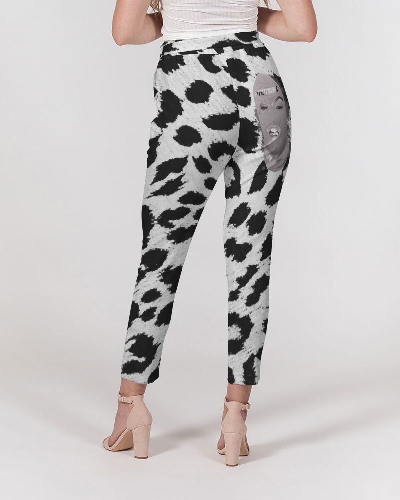 Pretty Goons Jaguar  Women's Belted Tapered Pants