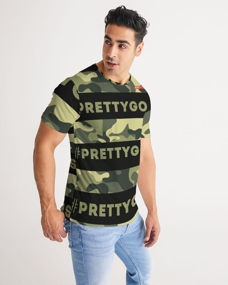 Pretty Goons GREEN Camo Men's Tee