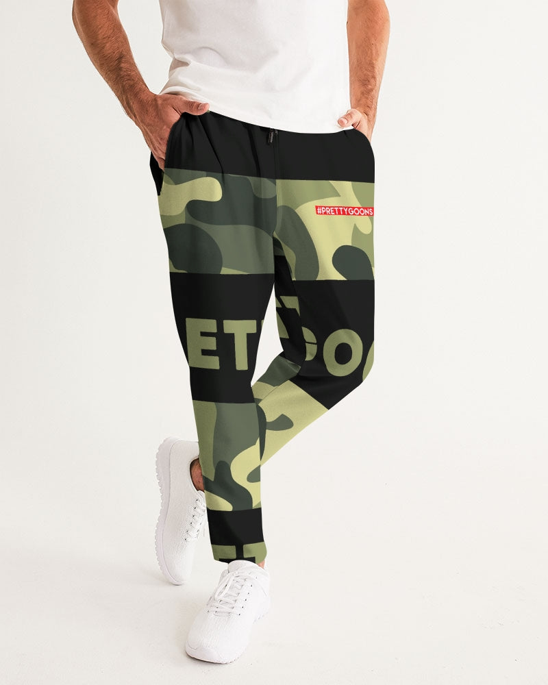 Pretty Goons GREEN Camo Men's Joggers