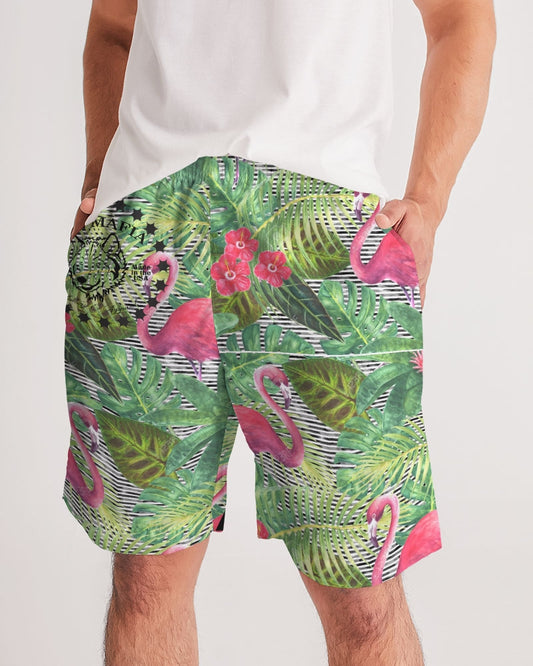 Flamingos Men's Jogger Shorts