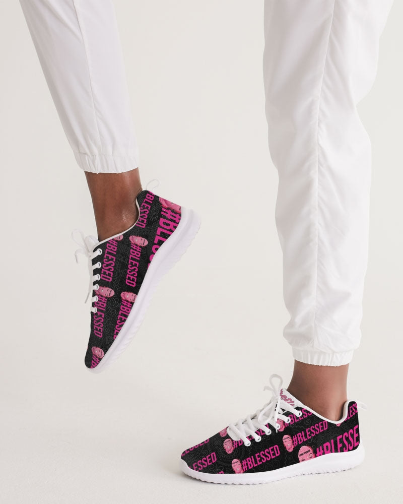Pretty Goons - #Blessed Black Women's Athletic Shoe