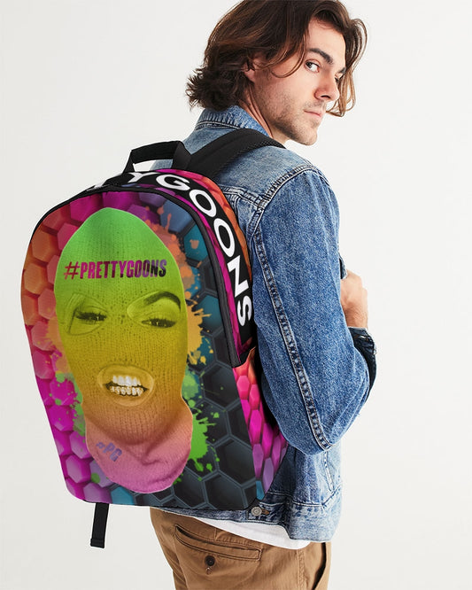 Pretty Goons Vampire Head Large Backpack