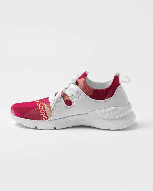 Pretty Goons RG51 - Red Men's Two-Tone Sneaker