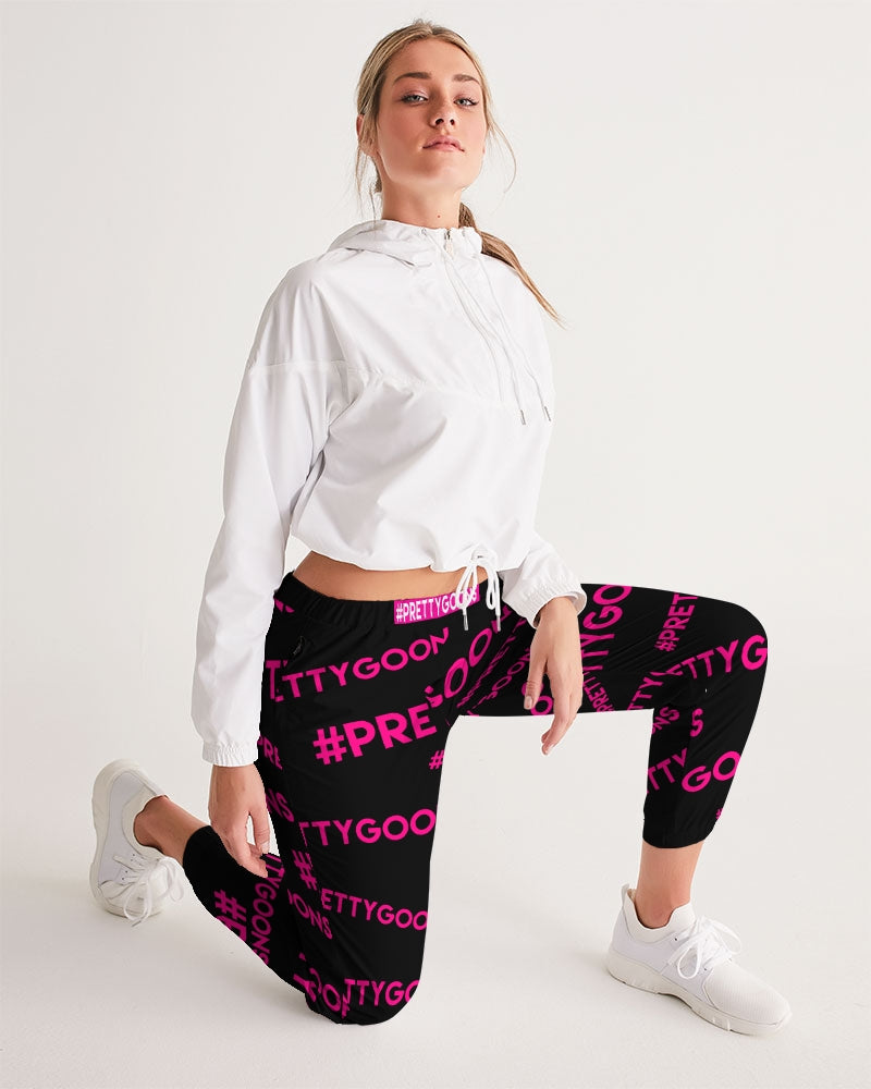 Pretty Goons all over Pink Women's Track Pants