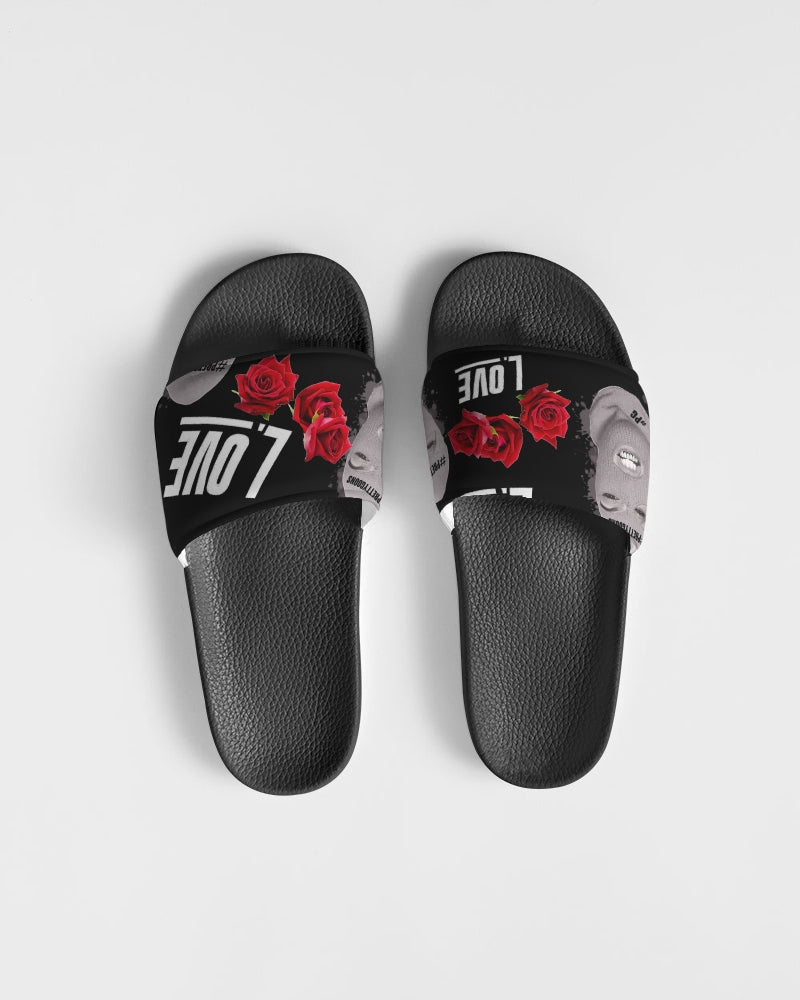 Pretty Goons Love BLACK Men's Slide Sandal