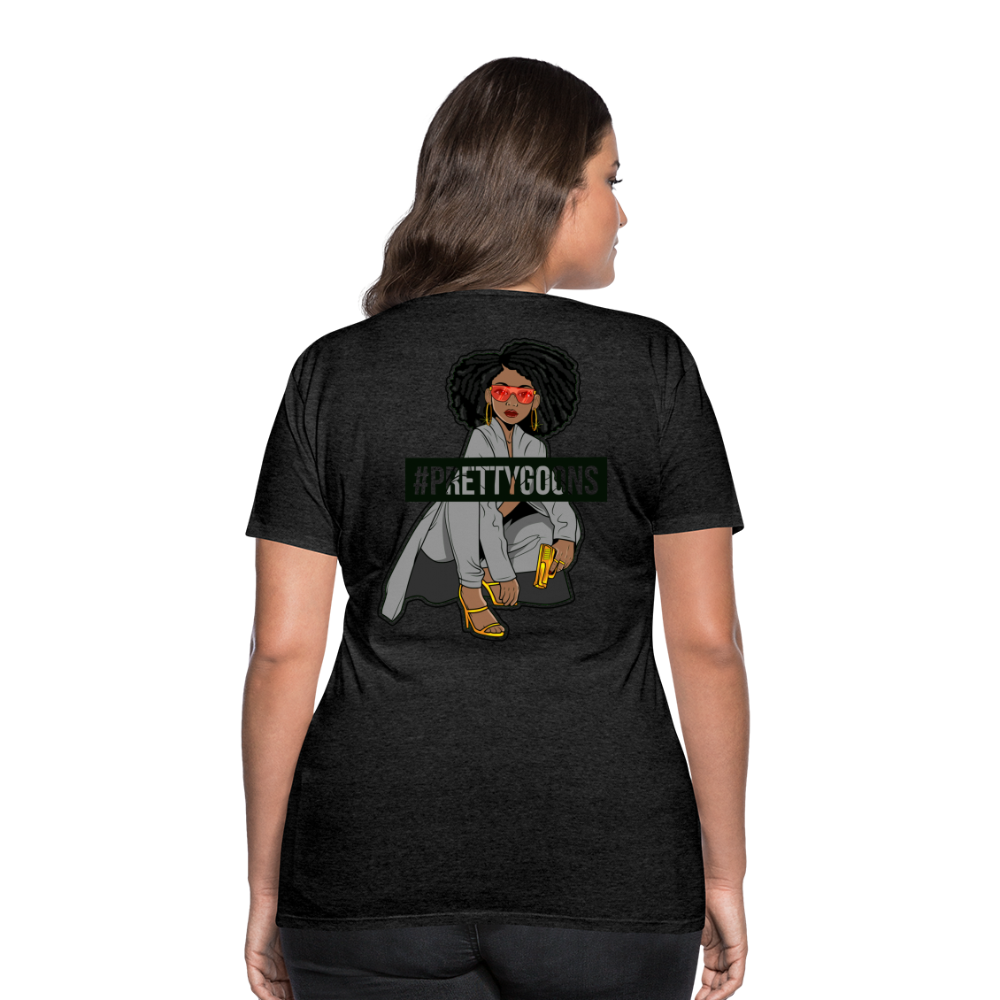 PRETTY GOONS HASHTAG SUP Women’s Premium T-Shirt - charcoal grey