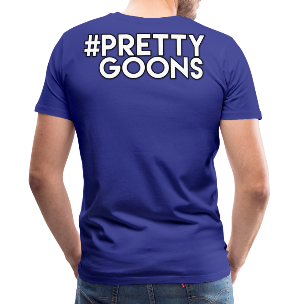 PRETTY GOONS BIG SKI MASK Men's Premium T-Shirt - royal blue