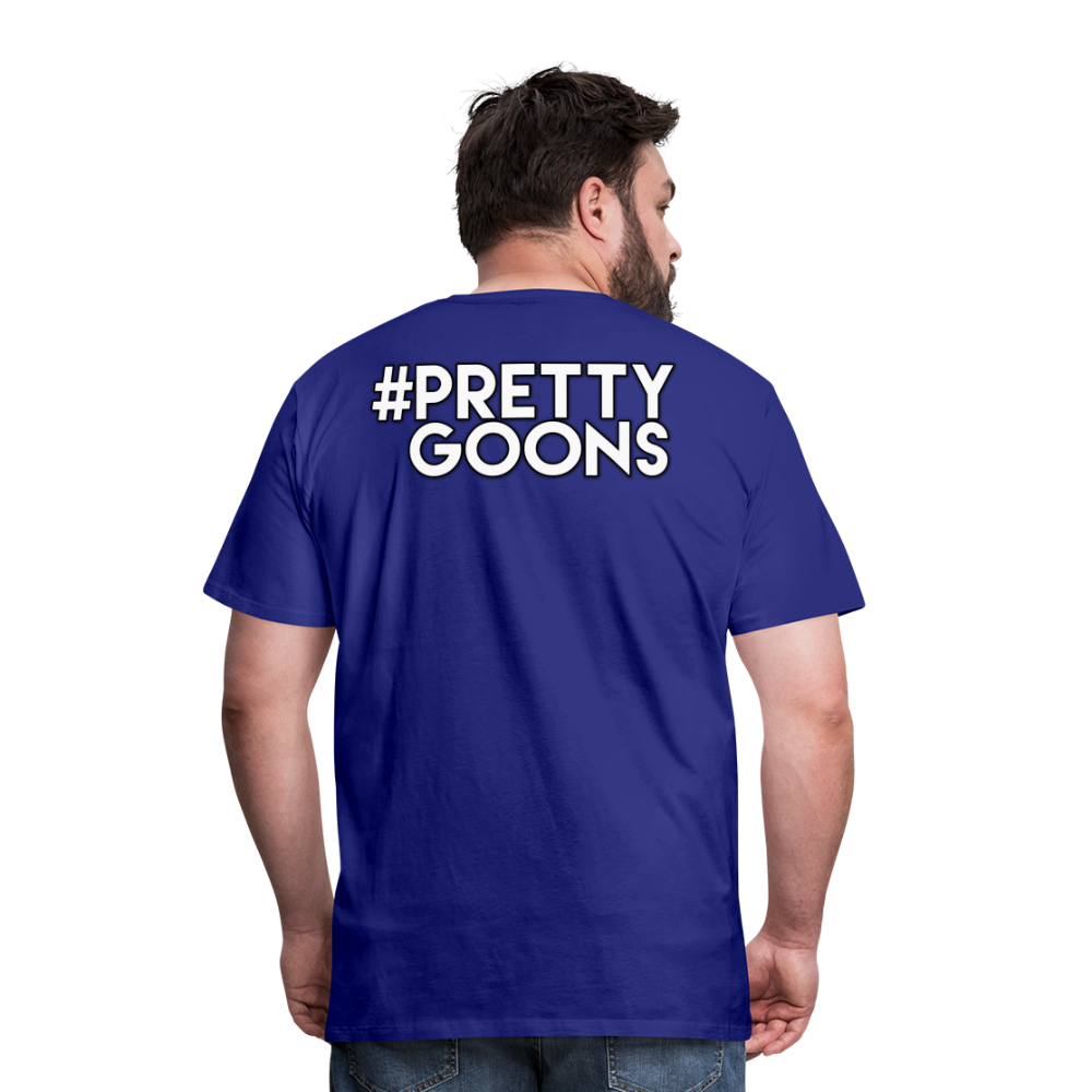 PRETTY GOONS BIG SKI MASK Men's Premium T-Shirt - royal blue